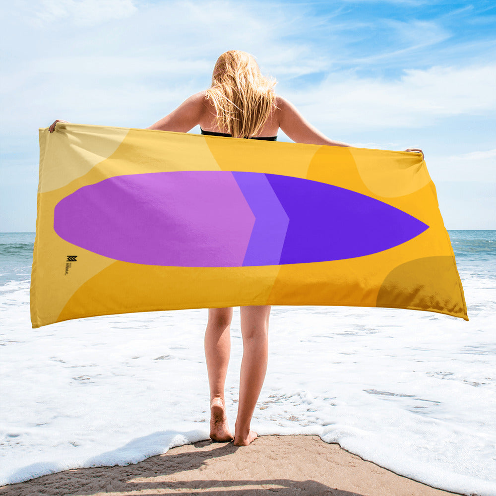 Surf Pop-up Trainer Towel -  Sunset Vibes