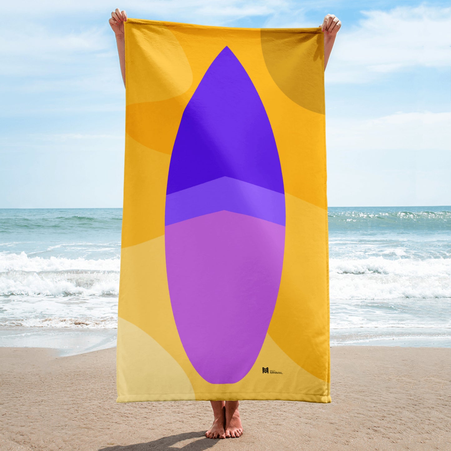 Surf Pop-up Trainer Towel -  Sunset Vibes